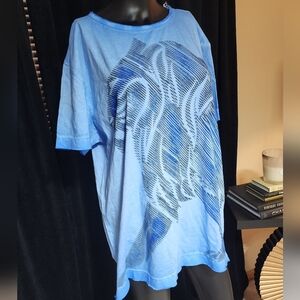 MGM GRAND LAS VEGAS BLUE COTTON TEE SHIRT XL MEN, NEW